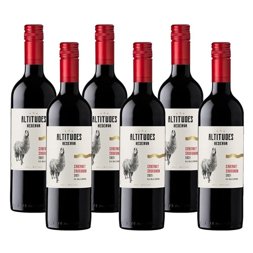 Case of 6 Altitudes Reserva Cabernet Sauvignon 75cl Red Wine